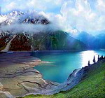Big Almaty Lake. Almaty pictures