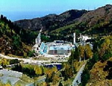Мраморный перевал. Горы Казахстана