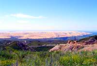 Pass Mramorniy. Rocky districts of Kazakhstan