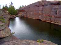 Karkaralinsky National Park. Kazakhstan nature