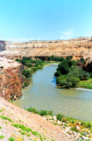 Charyn River Canyon. Kazakhstan nature