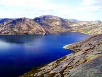 Sibinskie Lakes. Kazakhstan nature