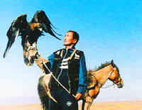 Almaty region. Golden Eagle Hunting